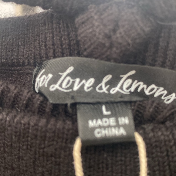 For Love & Lemons Mona Midi NWT Size L - Picture 8 of 8